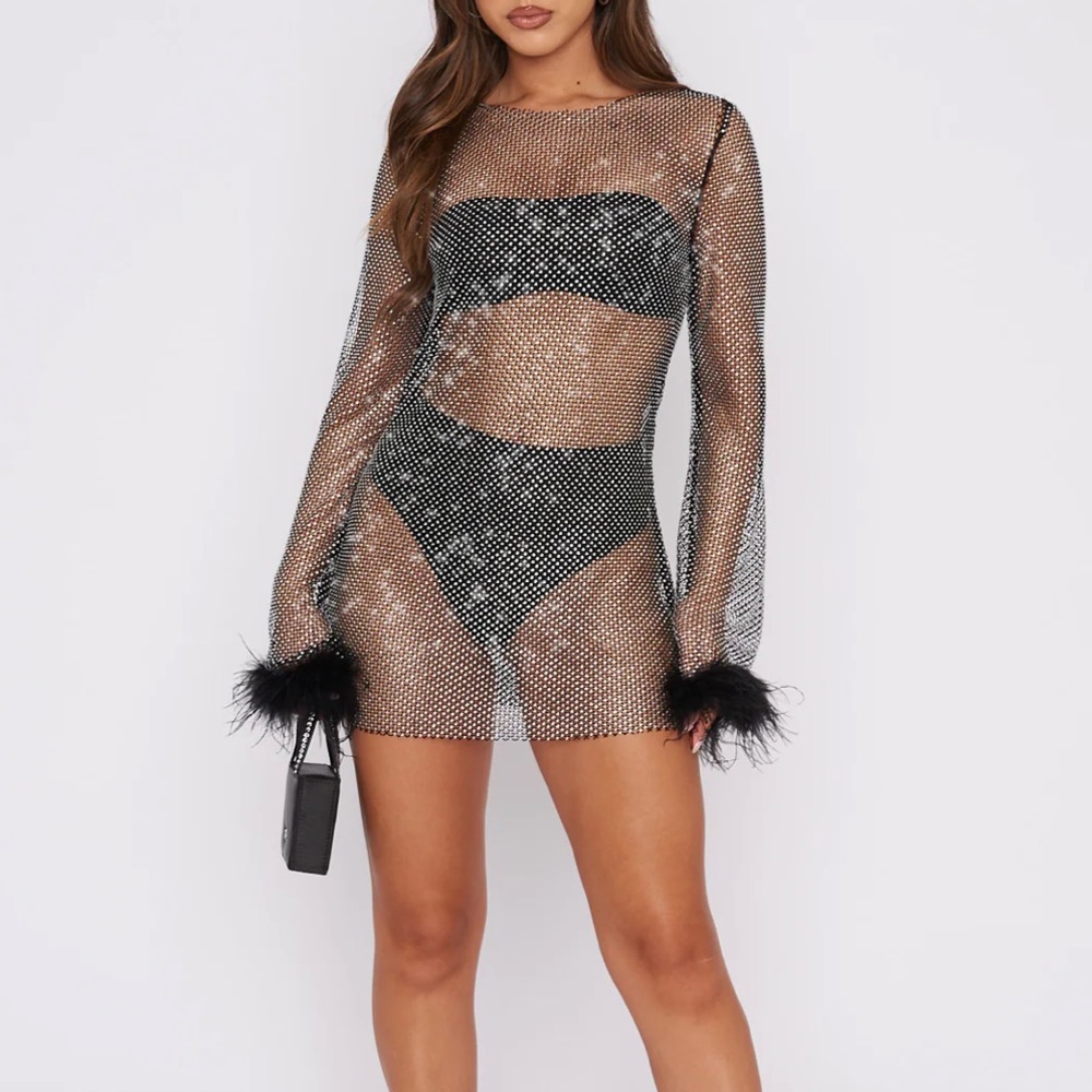 Disco inferno mini dress